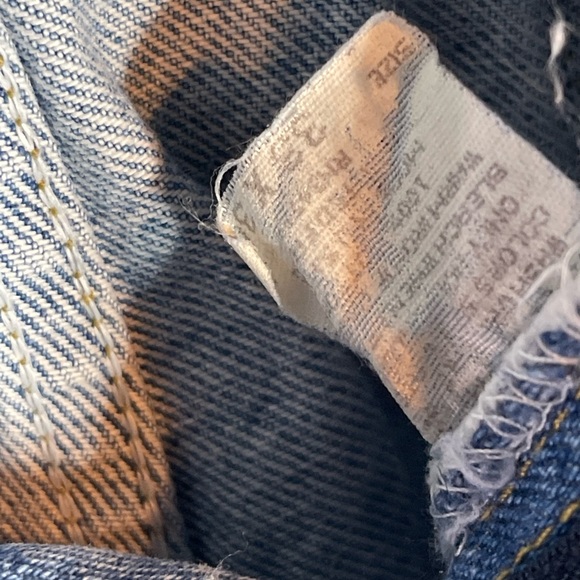 Lee Relaxed Fit Straight Leg Blue Denim Jeans Med Wash Mens Size 33 x 34 - Picture 8 of 8